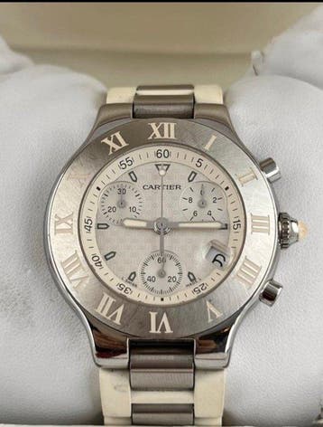 Cartier - 21 Chronoscaph - W10198U2 - Unisexe - 2000-2010