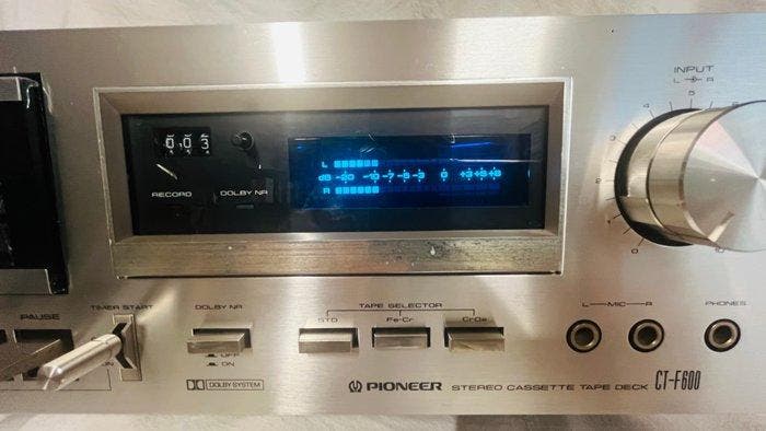 Pioneer - CT-F600 Audiocassette deck, TV, Hi-fi & Vidéo, Radios