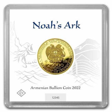 Armenië. 2500 Drams 2022 1/2 oz Armenia 25,000 Drams Gold
