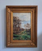 René Veillon (1864-1920) - Paysage de forêt