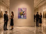 Yuni R. P - Sinfonía Floral sobre Fondo Violeta