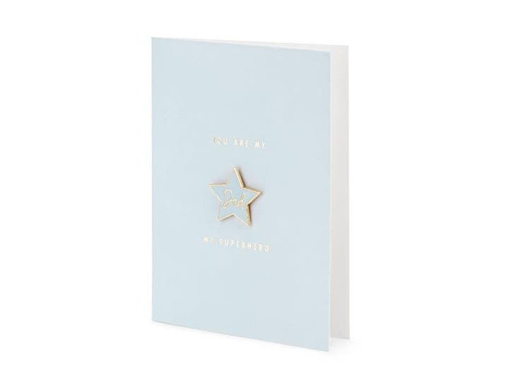 Wenskaart Dad 14,8cm, Hobby en Vrije tijd, Feestartikelen, Nieuw, Verzenden