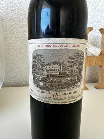 1973 Château Lafite Rothschild - Pauillac 1er Grand Cru, Verzamelen, Nieuw