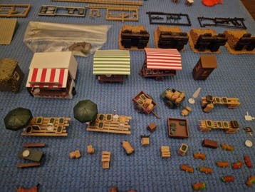 Faller H0 - 180582 - Modeltreinlandschap (10) - Set bevat