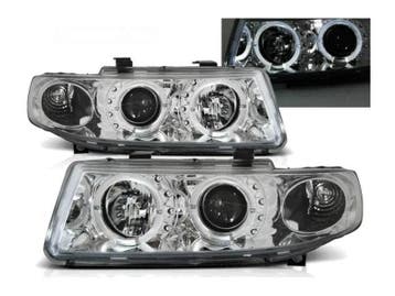 Angel Eyes Chrome koplampen geschikt voor Seat Leon Toledo, Auto-onderdelen, Verzenden, Nieuw, Seat