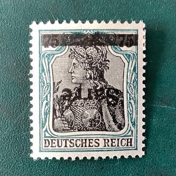 Territoire du bassin de la Sarre 1920 - 75 Pf Germania avec