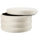 tectake Hocker Altu XL, gestoffeerd, opbergruimte - Fluweell, Huis en Inrichting, Verzenden, Nieuw