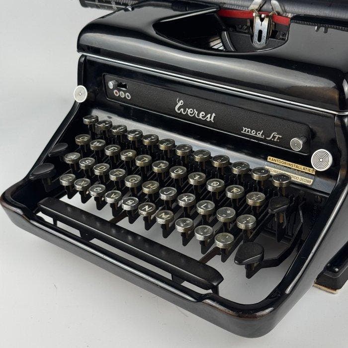 Everest Mod. T - Machine à écrire - 1930-1940, Antiek en Kunst, Kunst | Designobjecten