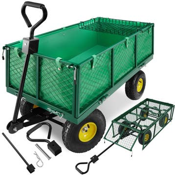 Bolderwagen Transportkar XXL max. 550kg met opbergruimte, Tuin en Terras, Verzenden, Nieuw