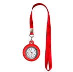 Fako - Verpleegstershorloge Met Keycord - Ketting - 90cm -, Verzenden, Nieuw