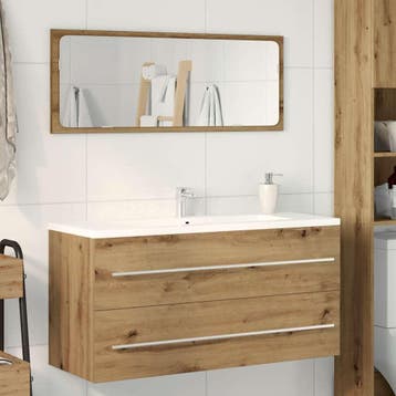 vidaXL Badkamer wastafelkast Artisan Oak 100x38,5x48 cm, Huis en Inrichting, Badkamer | Badkamermeubels, Verzenden, Nieuw