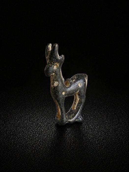 West-Aziatisch Brons Figuur - 3.7 cm (Zonder minimumprijs), Antiquités & Art, Antiquités | Autres Antiquités
