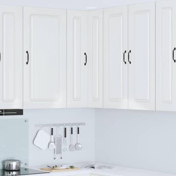 vidaXL Vaatwasserpaneel Kalmar Hoogglans wit 57 x 57 x 100, Verzenden