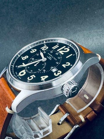 Hamilton - Khaki Officer - Sans prix de réserve - H706550 -