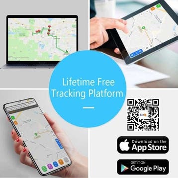 Magnetische GPS Tracker met Online Tracking - Auto Huisdier, Telecommunicatie, Verzenden, Nieuw