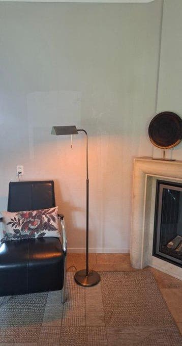 Vloerlamp om te lezen - Messing