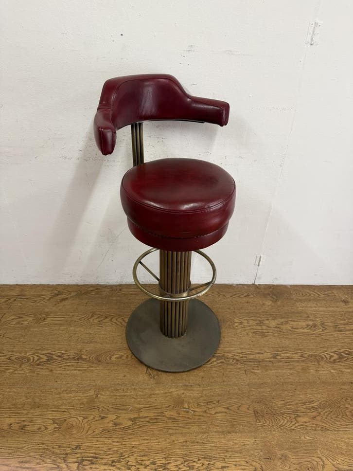 Vintage Barstoel - K985, Huis en Inrichting, Barkrukken, Ophalen