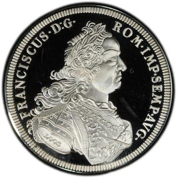 Duitsland. Thaler 1757 (1986 restrike), Postzegels en Munten