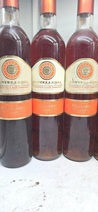 2007 x5, 2009 x3 Pellegrino 1880 Pantelleria Passito