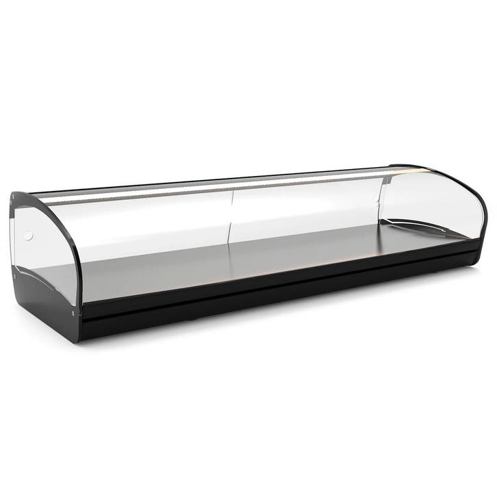Neutrale Vitrine | SHARK | Zwart | 1 Niveau |, Zakelijke goederen, Horeca | Keukenapparatuur, Nieuw in verpakking, Verzenden
