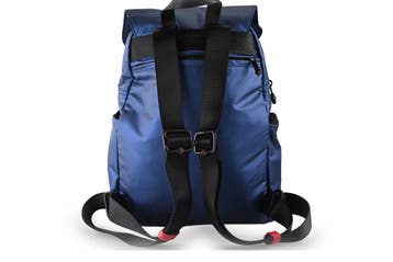 Kipling Rugzak Blauw, Kipling, Verzenden, 25 tot 40 cm, Zo goed als nieuw