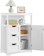 2dekans | Yaheetech Badkamerkast Met 3 Lades – Voorzien Van, Ophalen of Verzenden, Nieuw