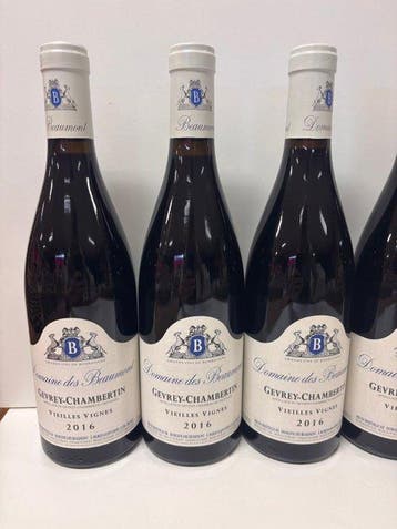 2016 Domaine des Beaumont Vieilles Vignes - Gevrey, Collections