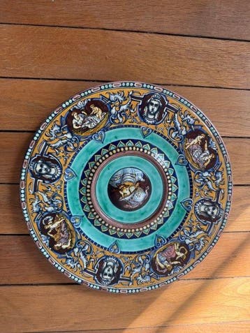 Gien - Assiette murale - Porcelaine