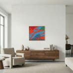 Kuno Schiefer (1948-1992) - Reaccionario, Antiek en Kunst, Kunst | Schilderijen | Modern