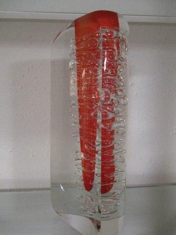 Svoboda - Bocal - H. 35 cm - Verre, Antiquités & Art