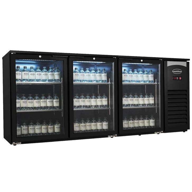 Barkoelkast | 470L | Zwart | +2°C/+10°C | Geforceerd |, Zakelijke goederen, Horeca | Keukenapparatuur, Nieuw in verpakking, Verzenden