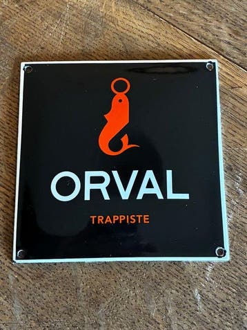 Signes émaillés Orval Trappiste - Enseigne publicitaire (3)