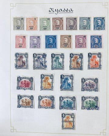Wereld - Collectie / Uitzoeker Afrikaanse Gebieden en Landen, Gestempeld
