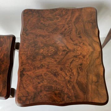 Set bijzettafels (3) - Walnoot, Antiek en Kunst