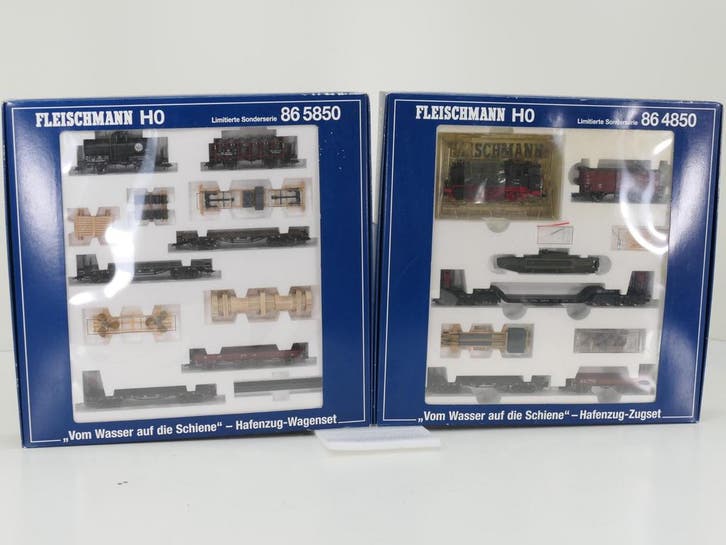 Schaal H0 Fleischmann NEW OLD STOCK COMPLETE SET 86 5850..., Hobby & Loisirs créatifs, Trains miniatures | HO, Enlèvement ou Envoi