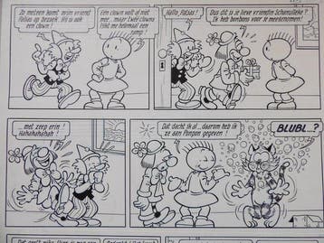 Schanulleke - originele pagina - JOSKE IS JARIG! - Eric de, Boeken, Nieuw