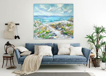 Zoia Vla - Sandy Shore (XL), Antiek en Kunst