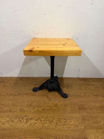 Gebruikte Horecatafel (60x60 cm)-T1712, Huis en Inrichting, Ophalen, Nieuw