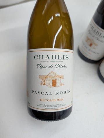 2024 Pascal Robin Vigne de Chichée - Chablis - 6 Flessen, Nieuw