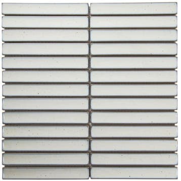 Wand Mozaïek Tegels Kitkat Factory Keramiek Vintage Wit -.., Nieuw, Ophalen of Verzenden, 20 tot 40 cm, 10 m² of meer