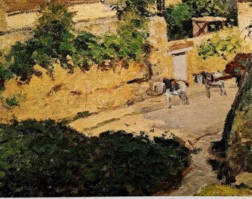 Camille Pissarro (1830-1903) - Rue de Lhermitage