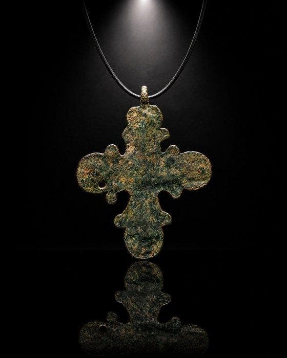 Middeleeuws Byzantijns Het Kruis van de Vier Evangelisten, Verzamelen, Mineralen en Fossielen