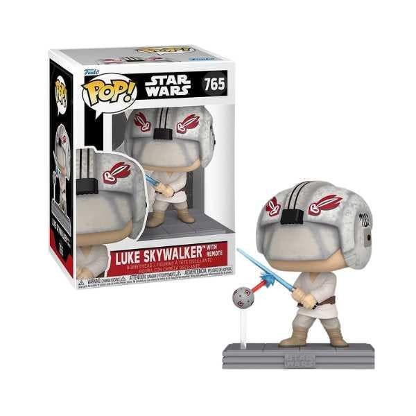Funko Pop! Star Wars - Luke Skywalker With Remote #765, Collections, Jouets miniatures, Envoi