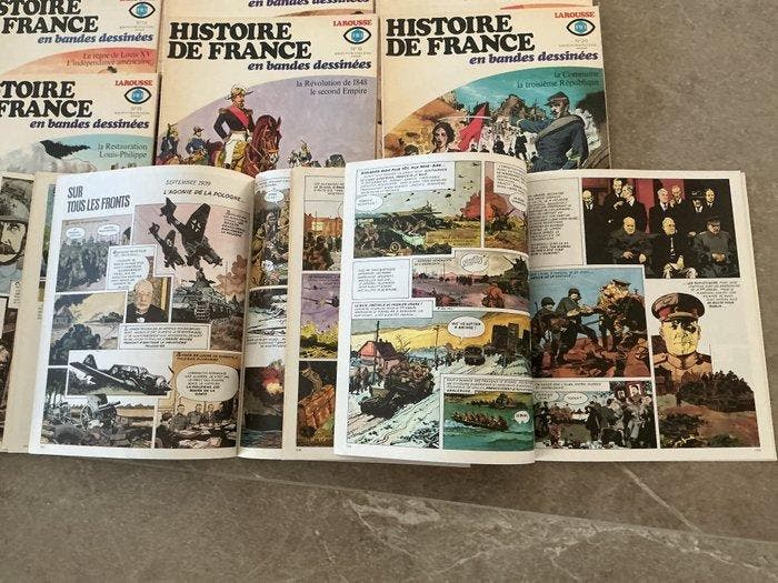 LHistoire de France en Bandes dessinées T1 à T24 -, Boeken, Stripverhalen