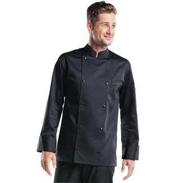 Koksbuis | ROMA | Polyester/Katoen | Zwart | Lange Mouw, Verzenden
