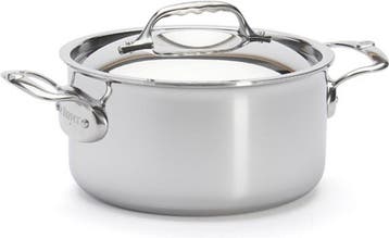 De Buyer Affinity Braadpan met Deksel - Ø 20cm - Rvs, Maison & Meubles, Verzenden
