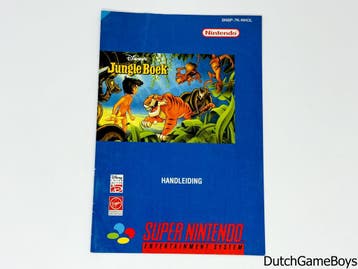 Super Nintendo / SNes - The Jungle Book - HOL - Manual, Verzenden, Gebruikt