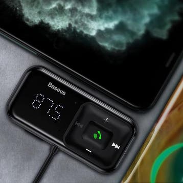 2x USB Autolader Bluetooth Transmitter Handsfree Oplader FM, Verzenden