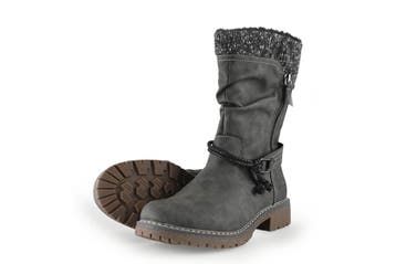 Tom Tailor Snowboots in maat 37 Grijs, Verzenden, Snowboots, Tom Tailor, Zo goed als nieuw