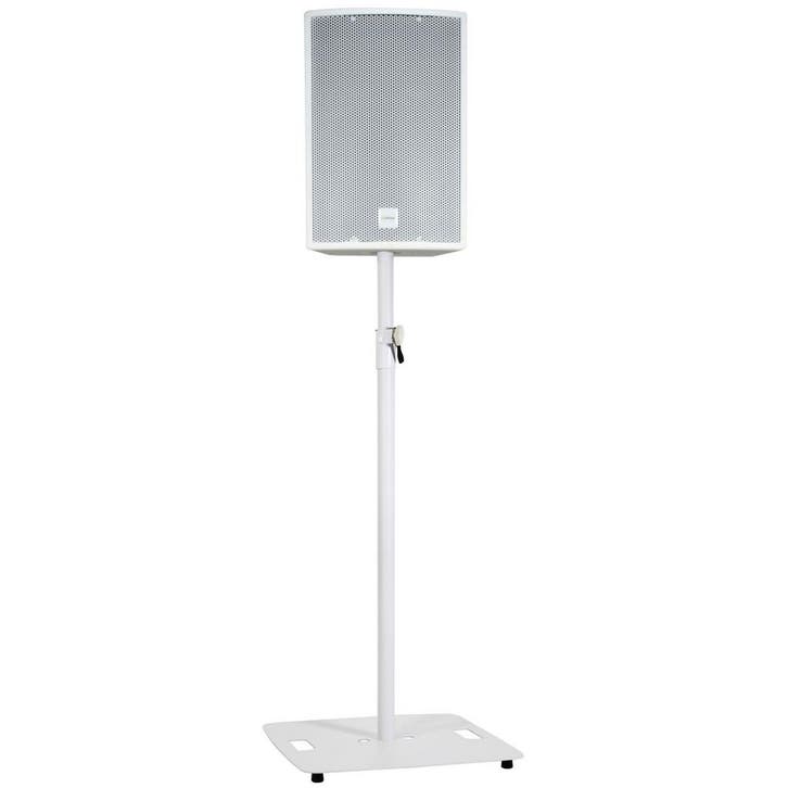 QTX Witte Luidsprekerstandaard Met Vierkante Basis, Musique & Instruments, Lumières & Lasers